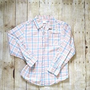 Gymboree L Boys 10 12 Spring Pastel Shirt Button